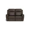 Asher Power Reclining Leather Match Loveseat (41065-L7-SOLANA-MOUNTAIN-MATCH) image 1