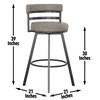 Gene Pub Height Stool (GEN600BS) image 9