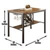 Rebecca Counter Height Dining Table (RB480PT) image 5