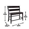 Victoria Counter Height Bench (VC900BN) image 3