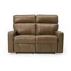 Causeuse inclinable Oakwood en cuir (41049-53-VALENCIA-DUNE) image 1