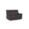 Causeuse inclinable motorisée Oakley en cuir et aspect cuir (41187-L7-BALI-CAROB-MATCH) image 1