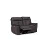 Causeuse inclinable motorisée Oakley en cuir et aspect cuir (41187-L7-BALI-CAROB-MATCH) image 2