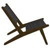 Cyrus Stationary Leather Look Accent Chair (403-626GY) image 5