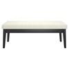 Pebble Bench in Cream and Black image 3