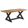 Zax/Melia 7 pc Dinette (207-147NATBK_968BG) image 2