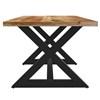 Zax/Melia 7 pc Dinette (207-147NATBK_968BG) image 3