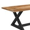Zax/Melia 7 pc Dinette (207-147NATBK_968BG) image 4
