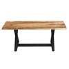 Zax/Axel 7 pc Dinette (207-147NATBK_674BEG) image 5