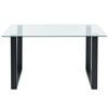 Franco/Axel 5 pc Dinette (207-454BK_674GRY) image 3