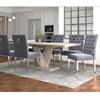 Eclipse/Azul 7 pc Dinette (207-860OK_600GYCH) image 1