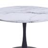 Zilo/Axel 7 pc Dinette (207-671BK_L_674GRY) image 3