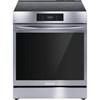 30-inch Front Control Induction Range with Total Convection (GCFI306CBF) image 1