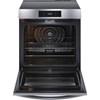 30-inch Front Control Induction Range with Total Convection (GCFI306CBF) image 2