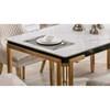 Dining Table with Ceramic Top (T-1275) image 2