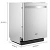 Built-in Dishwasher with 3rd Rack (WDT550SAPZ) image 9