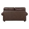 Franklin Stationary Leather Look Loveseat (9260DB-2) image 4