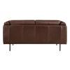 Soren Stationary Leather Loveseat (9280BR-2) image 3