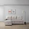 Mobilier modulaire convertible en tissu (8A14GRY Mobilier modulaire convertible  - Beige) image 3