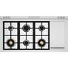 Cuisinière amovible à gaz de 48 pouces (PRO486BTFGMROT) image 3