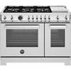 Cuisinière amovible à gaz de 48 pouces (PRO486BTFGMXTLP) image 1