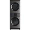 Stacked Washer/Dryer Electric Laundry Center with LuxCare® (ELTE760CAT) image 1