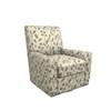 Dora Swivel Glider Fabric Chair (225400 E181566) image 1