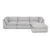 Boston Fabric 4 pc Sectional (835-01/835-03/835-01/835-18 3057-07) image 1