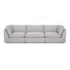 Boston Fabric 3 pc Sectional (835-01/835-03/835-01 3057-07) image 1