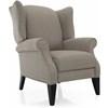 Fabric Recliner (2220 Wing Chair - Grey) image 1