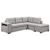 Marcella Fabric Sleeper Sectional (UD16230573STX3/UD16230573STCR/UD16230573STOT) image 1
