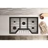 36-inch Built-in Gas Cooktop with EZ-2-Lift™ Hinged Cast-Iron Grates (WCGK5036PS) image 7