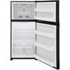 30-inch, 20.0 cu. ft. Freestanding Top Freezer Refrigerator with EvenTemp™ Cooling System (FFHT2022AB) image 3
