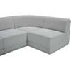 Ollie Fabric 6 pc Sectional (118Grey-Sec6B) image 7