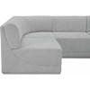 Ollie Fabric 6 pc Sectional (118Grey-Sec6B) image 8