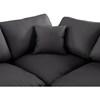 Comfy Leather Look 6 pc Sectional (188Black-Sec6E) image 7