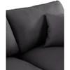 Comfy Leather Look 6 pc Sectional (188Black-Sec6E) image 8