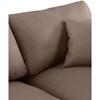 Comfy Leather Look 4 pc Sectional (188Brown-S156) image 7