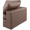 Comfy Leather Look 6 pc Sectional (188Brown-Sec6D) image 8
