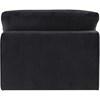 Comfy Stationary Fabric Chair (189Black-Armless) image 6