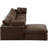 Comfy Fabric 5 pc Sectional (189Brown-Sec5A) image 10