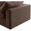 Comfy Fabric 5 pc Sectional (189Brown-Sec5A) image 12