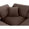 Comfy Fabric 5 pc Sectional (189Brown-Sec5A) image 13