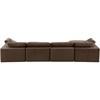 Comfy Fabric 5 pc Sectional (189Brown-Sec5A) image 6