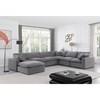 Comfy Fabric 7 pc Sectional (189Grey-Sec7A) image 2