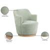 Clarita Swivel Fabric Accent Chair (449Mint) image 9