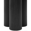 Round Simba Dining Table with Pedestal Base (517Black-T) image 5