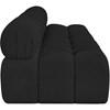 Ames Fabric 3 pc Sectional (611Black-S102B) image 7
