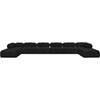 Ames Fabric 8 pc Sectional (611Black-Sec8B) image 3