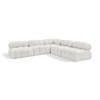 Ames Fabric 5 pc Sectional (611Cream-Sec5C) image 1